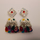 Ysora Bond Traditional Kundan Stone Jhumka Earrings